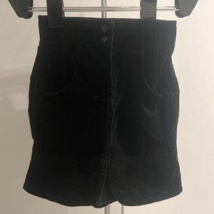 Armani Exchange Corduroy Mini Skirt